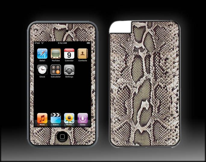 iPod Touch Skin fits 2nd 3rd Gen Sankeskin Rattlesnake  