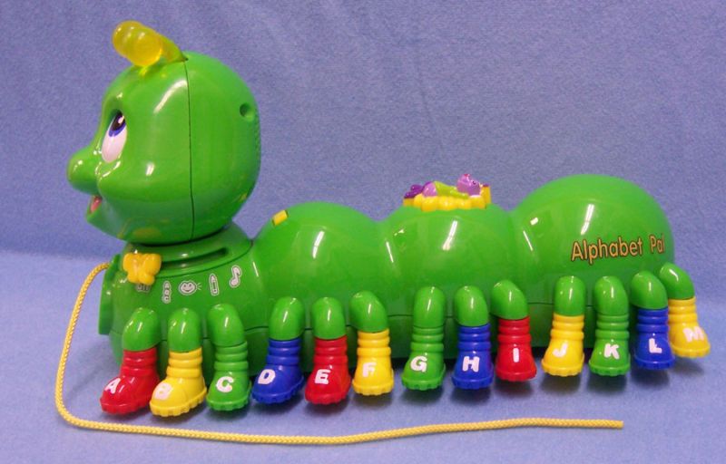 LEAP FROG ALPHABET PAL TALKING CATERPILLAR TOY  