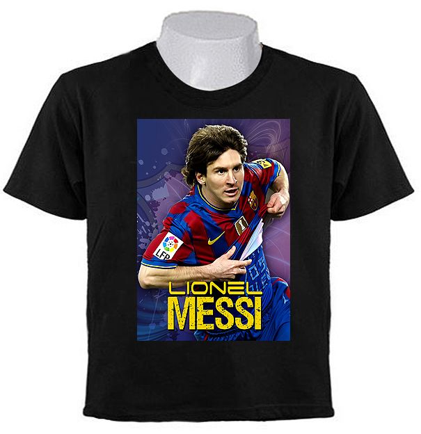 LIONEL LIO MESSI, ARGENTINA SOCCER PLAYER, FC BARCELONA T SHIRT  