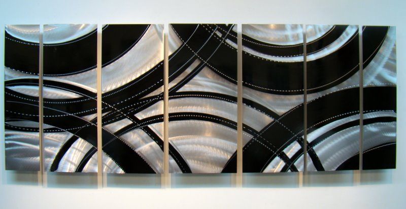 Modern Abstract Metal Wall Art Contemporary Sculpture  