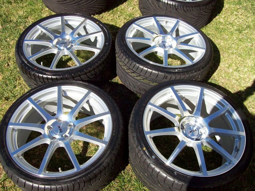 20 ASTON MARTIN V8 VANTAGE DB9 TSW ROTARY FORGED WHEELS NEW TIRES 