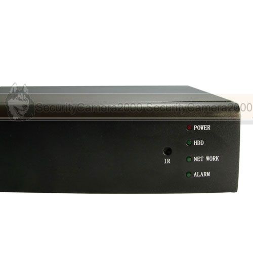 4CH Functional Camera Audio Video DVR Recorder, High Resolution, VGA
