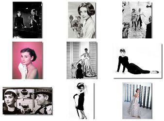 Audrey Hepburn Classic Movie Star Wall Poster 36x24  