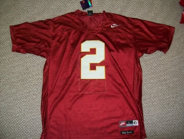 Florida State Seminoles NOLES #2 Sanders Jersey RED  