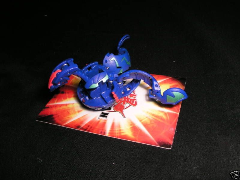 bakugan Bakusteel Aquos Blue Viper Helios 650g NEW  