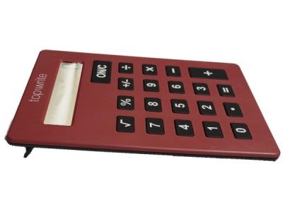 Massive Jumbo Big Screen 8 Digit Orange School Desk Fun Calculator 