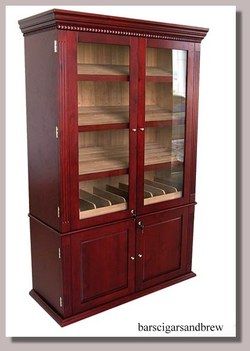   CIGAR HUMIDOR display cabinet NEW Large Big HUGE home or shop  