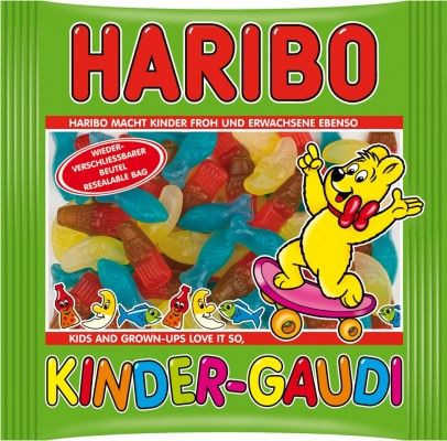 haribo kinder gaudi fruit gums in different shapes 1 bag total 500 gr