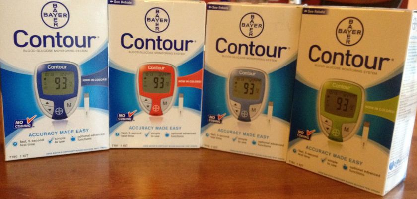 Bayer Contour Blood Glucose meter 301937190018  