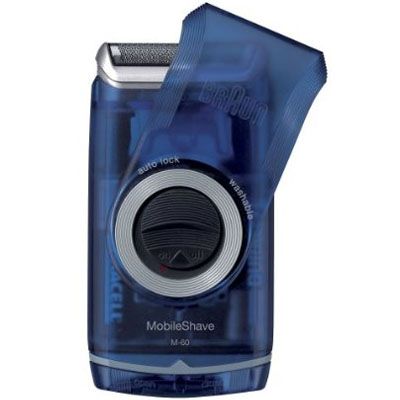 Braun 10069055857899 Mobile Shave Blue M60B   Shaver  