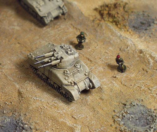   CGD WWII Canadian Sherman Skink AA Tank Desert Painting Scheme  