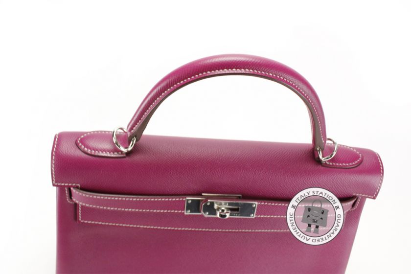 MPRS (NEW) HERMES CANDY KELLY EPSOM 32 BAG PHW  