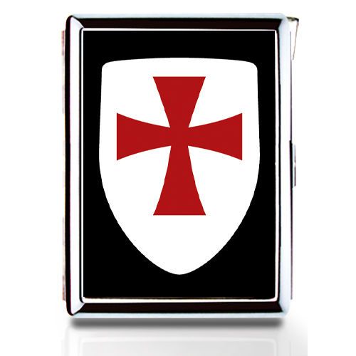 KNIGHT TEMPLAR 01 Cigarette Case Lighter Card Holder  