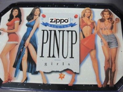 VINTAGE ZIPPO 1996 PINUP GIRLS 4 CIGARETTE LIGHTERS BOXED SET #44 