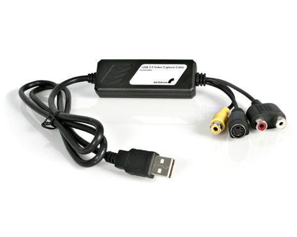 StarTech USB S Video and Composite Video Capture Cable with Audio USB 