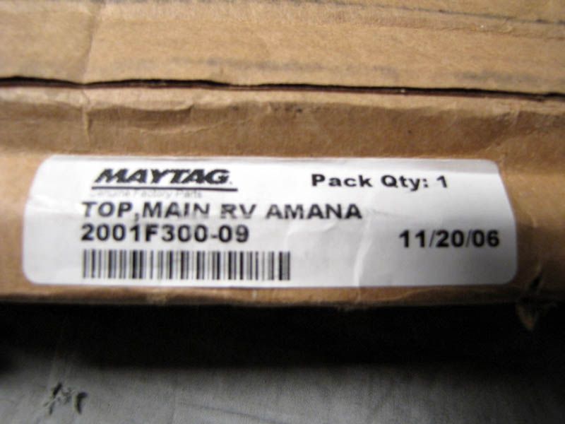 Maytag Amana RV Cooktop 2001F300 09 NEW (T 5)  