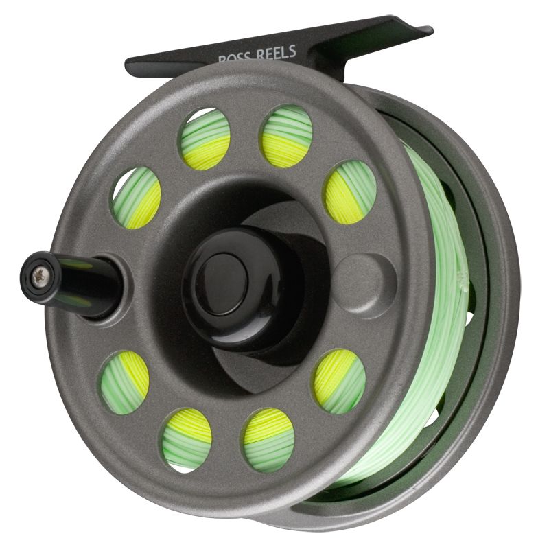 Ross Reels Fly Fishing Flystart Reel Outfit 1 3/4wt Titanium Grey 