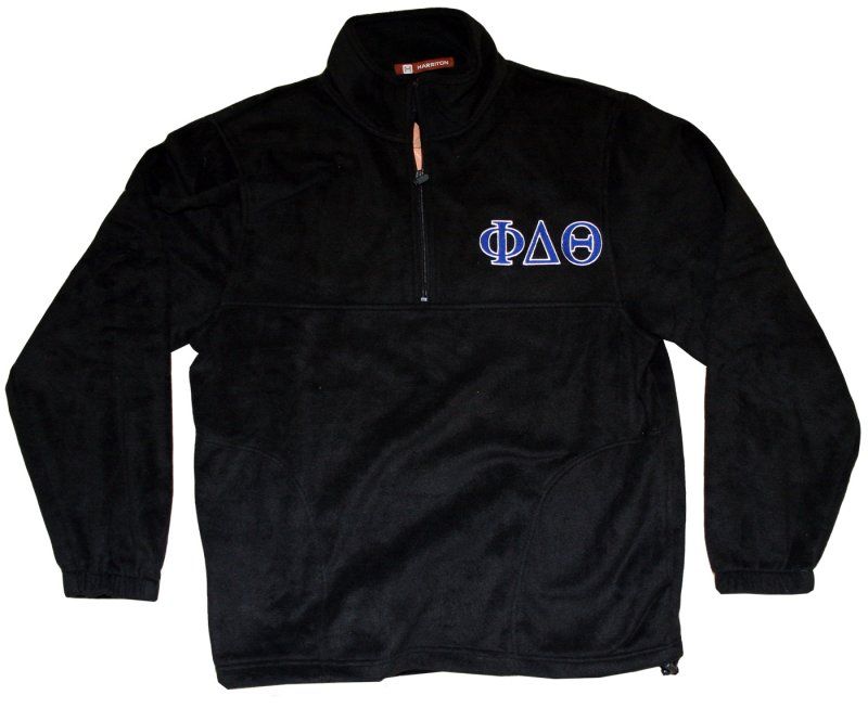 NEW   Phi Delta Theta Lettered Fleece Jacket  