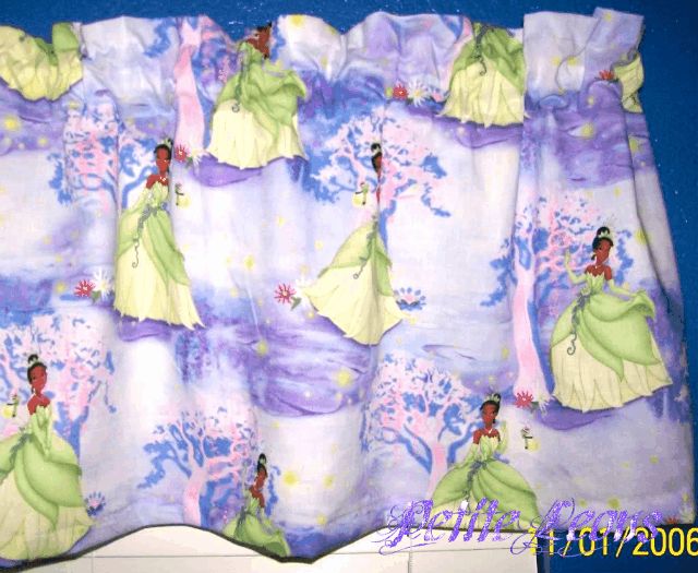 NEW Disney Princess and the Frog Tiana Curtain Valance  