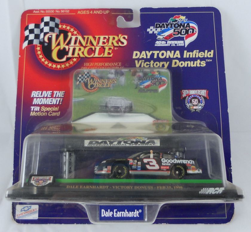   Circle Dale Earnhardt Daytona Infield Victory Donuts Car  