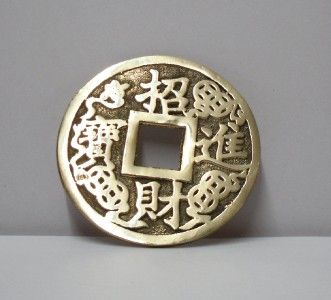 Copper Ancient Chinese Million Dollar Comes Golden Coin  