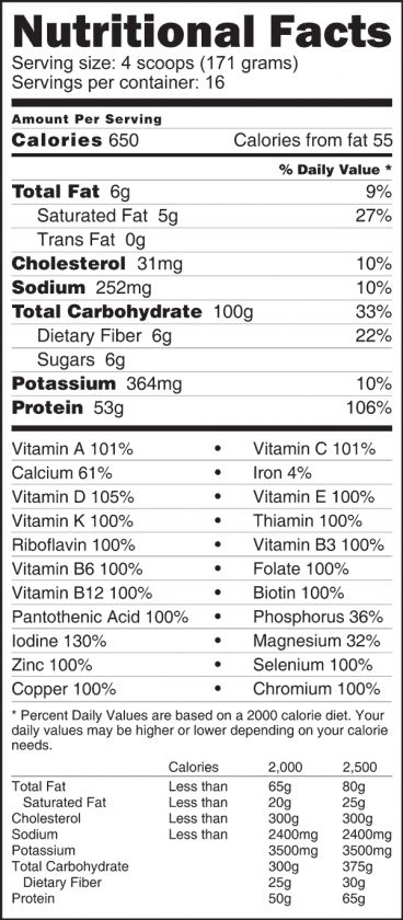 NutraBio Xtreme Mass 650 Weight Gainer Whey Isolate & Casein Chocolate 