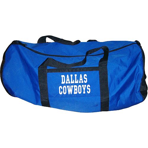 GAME USED DALLAS COWBOYS BOBBY CARPENTER EQUIPMENT BAG  