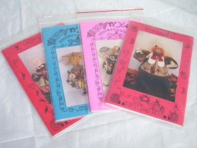 LOT Wood Yarn Craft Patterns & Friends Doll Patterns  