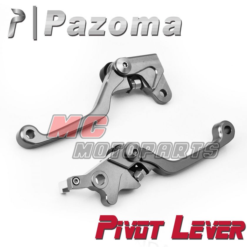 PAZOMA PIVOT BRAKE CLUTCH LEVERS YAMAHA YZ250F 2001 2006 01 02 03 04 