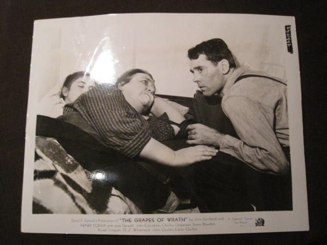 Henry Fonda & Jane Darwell The Grapes of Wrath 1940  