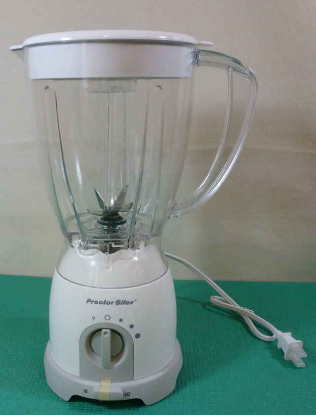   Proctor Silex Space Saver Blender; Model 58130NL 022333581308  