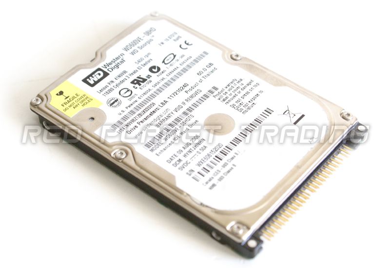   Digital Scorpio 60GB IDE Ultra ATA Hard Drive WD600VE 08HD 5400  