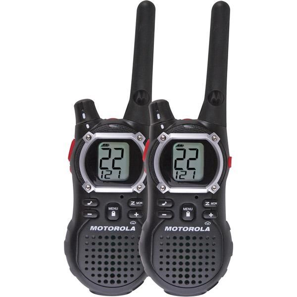 Motorola EM1000 2/Two Way Radio Walkie Talkie+Headsets  