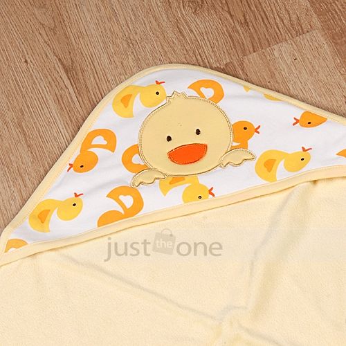   Toddlers Unisex Cotton Wrap Blanket Hooded Bath Towel Robe 3 Patterns