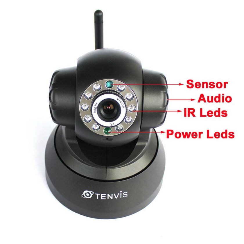   Way Audio Night Vision Motion Detection Cam IP Camera  