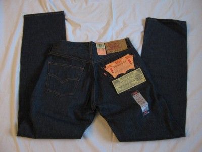 VINTAGE NWT LEVIS 501XX DENIM JEANS MADE IN USA, Waist 31, length 34 