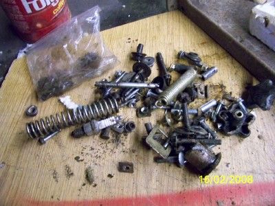 Honda 215 push mower bolts springs nuts etc parts  