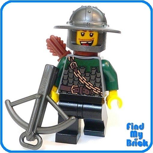 C317 Lego Dragon Knight Minifigure w/ Crossbow 7187 NEW  