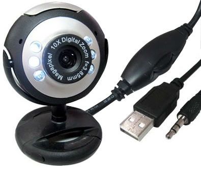 USB 12.0MP Webcam Web Camera Night Vision Skype MSN Yahoo With Mic For 