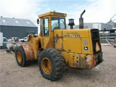 JOHN DEERE 644C FRONT END WHEEL PAY LOADER 4 IN 1 BUCKET QUICK DETACH 