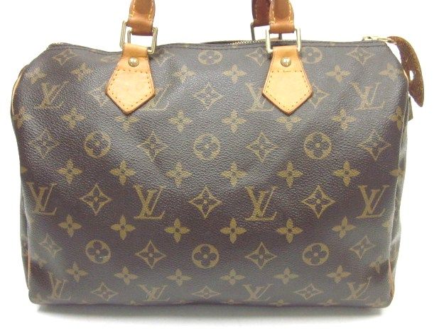 AUTH LOUIS VUITTON Speedy 30 Monogram Doctor Handbag  