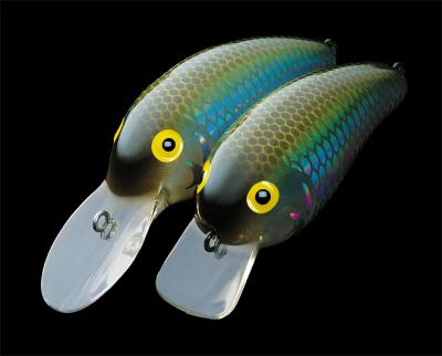 DAIWA PEANUT MEDIUM CRANKBAIT CHROME BLUE  