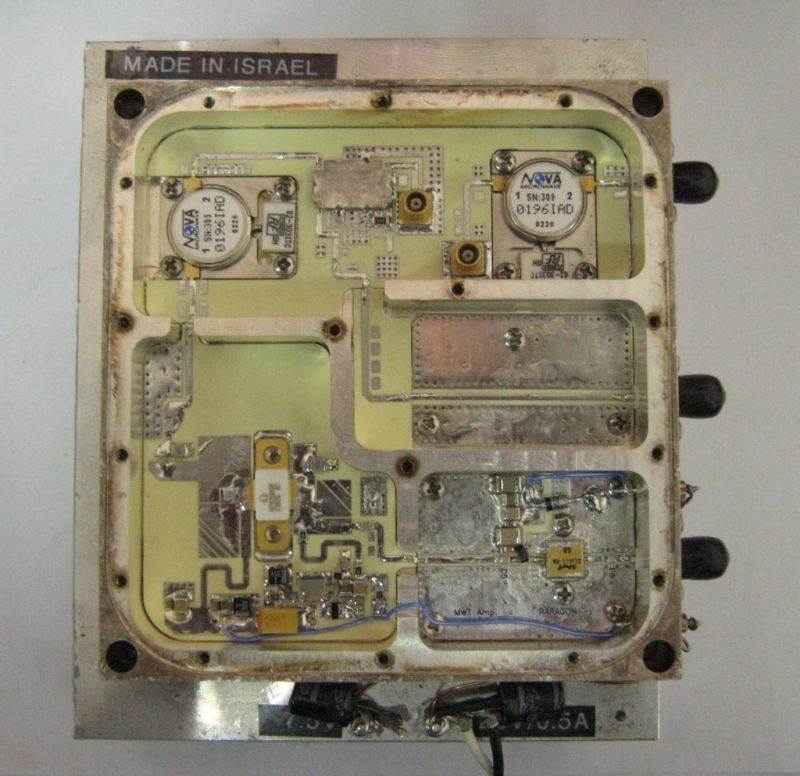 Microwave RF Preamp Power Amplifier Heatsink 2 GHz 10W  