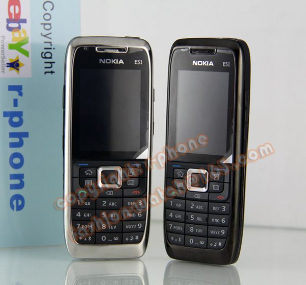 NOKIA E51 3G Mobile Cell Phone Camera  Smartphone 0758478013397 