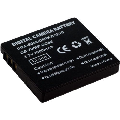 Two DMW BCE10 Battery for Panasonic Lumix SDR 26R NEW  