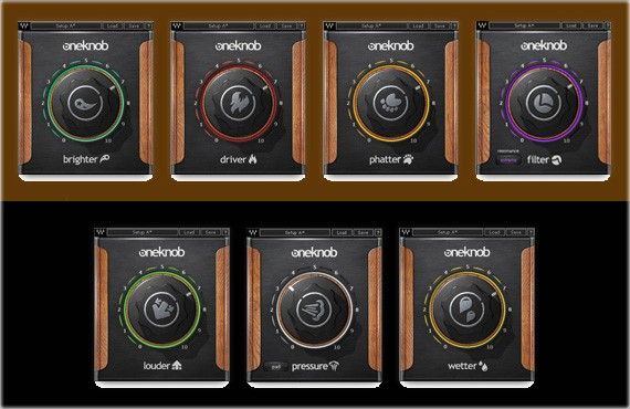 Waves OneKnob Native Plugin Collection   All 7 One Knob Plug ins   VST 