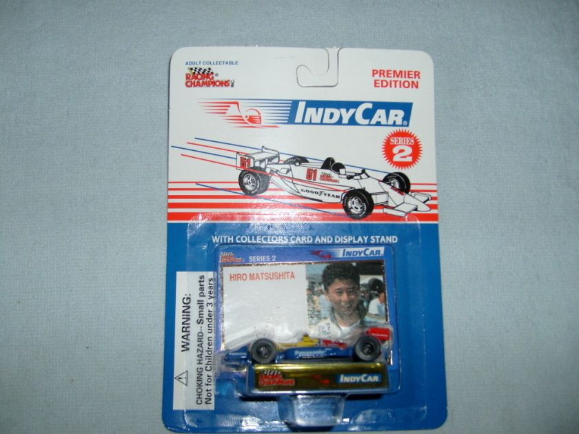   PREMIER EDITION INDY CAR  RACING CHAMPIONS   HIRO MATSUSHITA   DIECAST