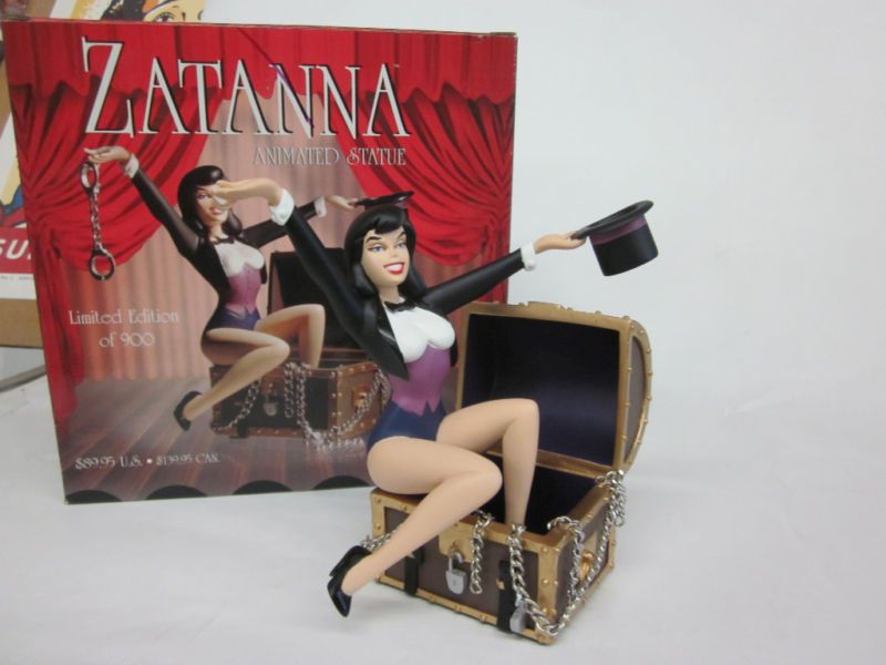 DC Comics Zatanna Animated Statue Rare LTD  