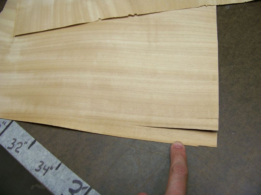 1538 Flat Cut Anigre veneer 26 sqft  