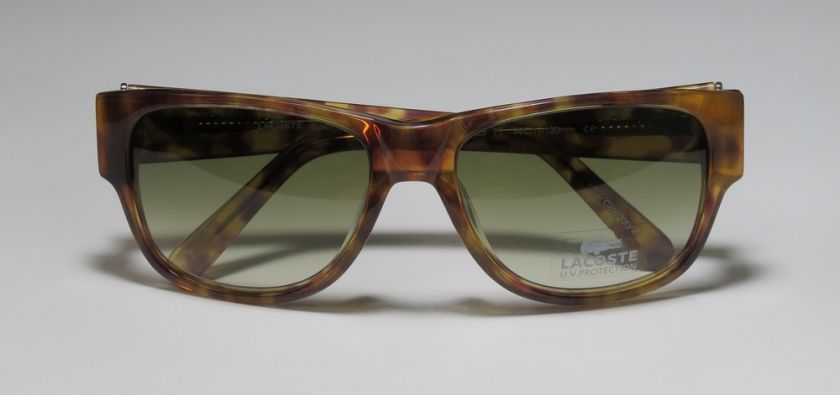   ROSE TORTOISE/HAVANA FRAME WAYFARER SHAPE SUNGLASSES AUTHENTIC  